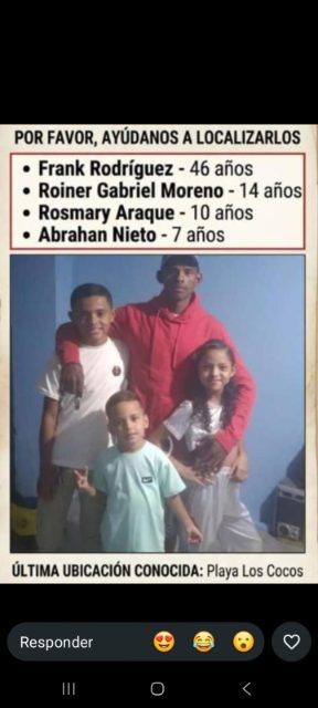Foto de Frank Rodriguez,abraham nieto, roiner moreno, rosario araque