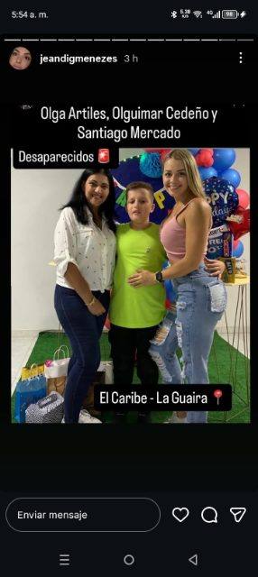 Foto de Olga olguimar y Santiago