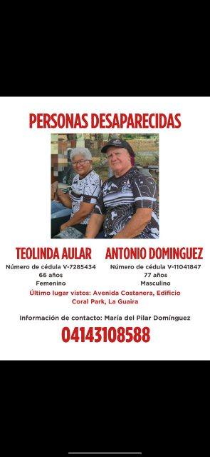 Foto de Teolinda Aular y Antonio Dominguez