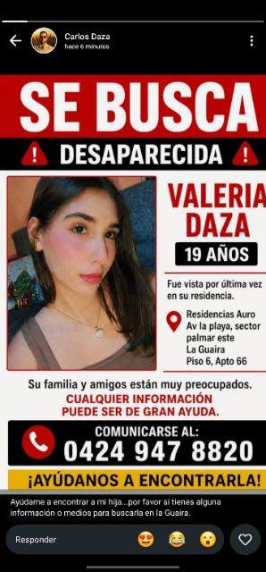 Foto de Valeria daza