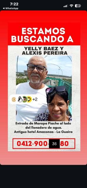 Foto de Alexis Pereira y Yelly baez