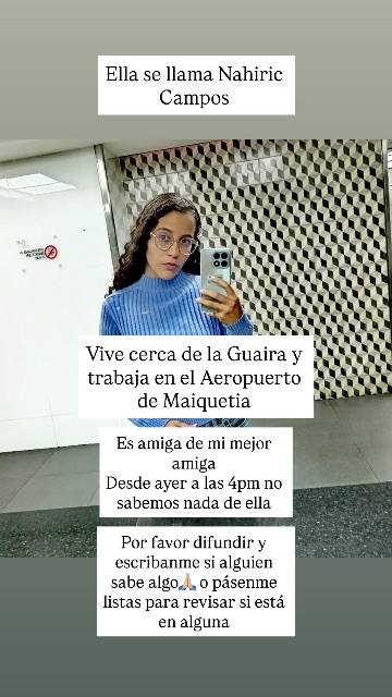 Foto de Nahiric Tahina Campos Tesorero