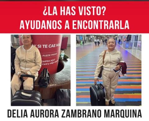 Foto de Delia Aurora Zambrano Marquina