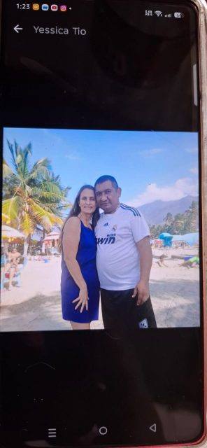 Foto de Adolfo Rincon y Yesica Ospino