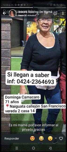 Foto de Dominga camacaro