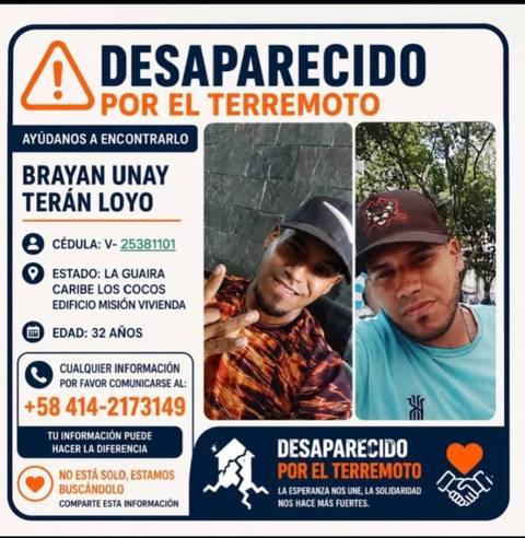 Foto de Brayan una y Terán Loto