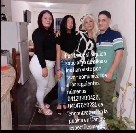 Foto de Ana Carreño áreas y sus hijos