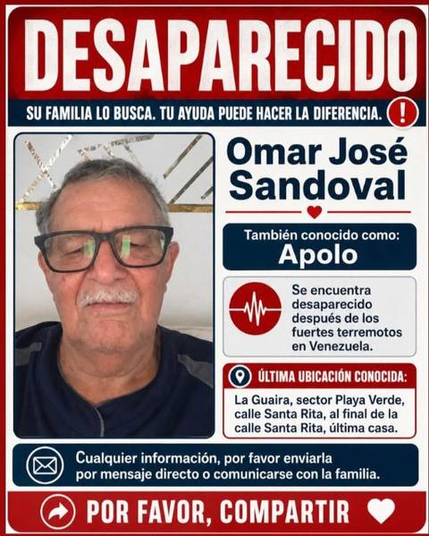 Foto de Omar Jose Sandoval