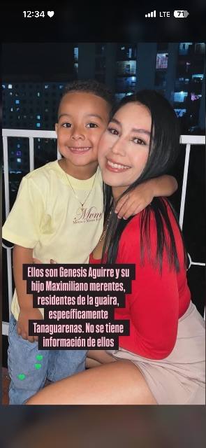 Foto de Génesis Aguirre y Maximiliano Merentes