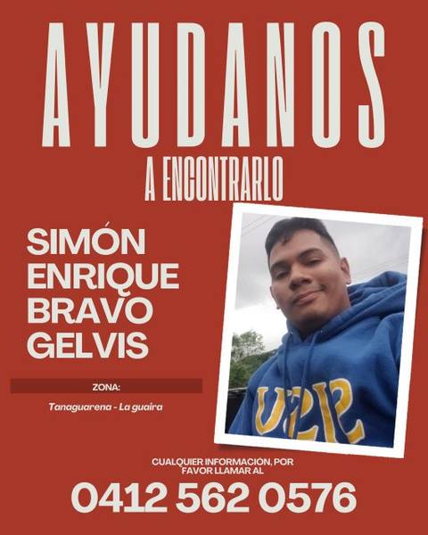 Foto de Simón Enrique Bravo Gelvis