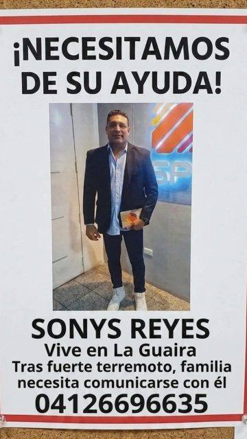 Foto de Sony Reyes