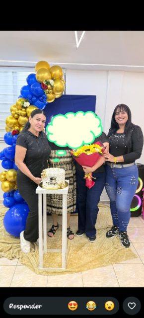 Foto de Ruth Rivas carta y maday cartas