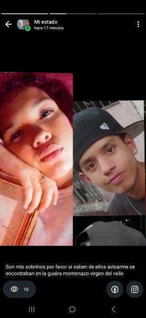Foto de Shanel acosta y beiker lucena