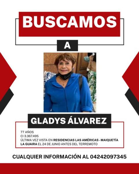 Foto de Gladys Álvarez