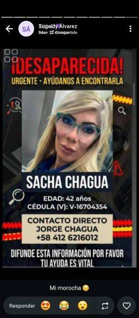 Foto de Sacha Josefina Chagua montaño