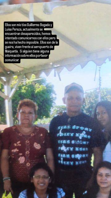 Foto de Luisa Peraza y Guillermo Bogado