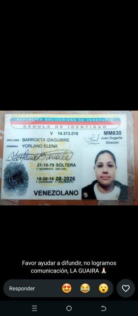 Foto de Yorland Barroeta