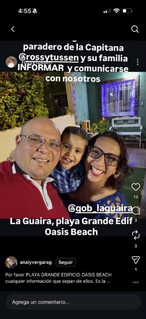 Foto de Rosibell tussen Bermúdez