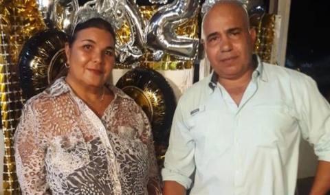 Foto de Mariely Echeverría y Héctor Lago