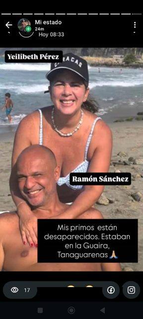 Foto de Ramón Sánchez yelibeth peres