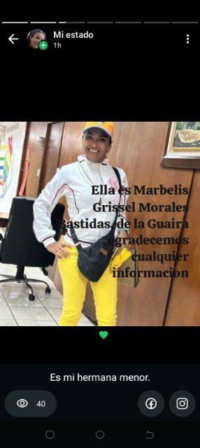 Foto de Marbelys grissel Morales Bastidas