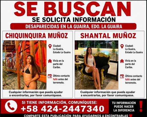 Foto de Chantal y Chiquinquira