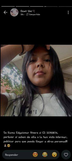 Foto de Edgaismar Rivero