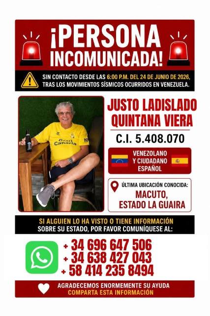 Foto de Justo Ladislado Quintana Viera