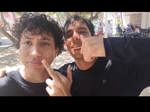 Foto de Miguel y jesus