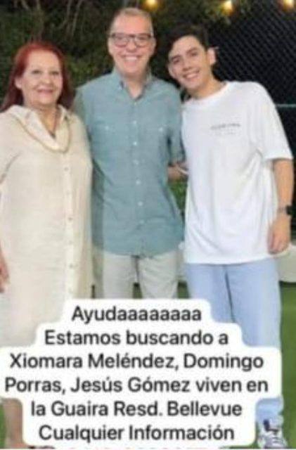 Foto de Domingo Porras, Jesús Gomez Xiomara Melendez,