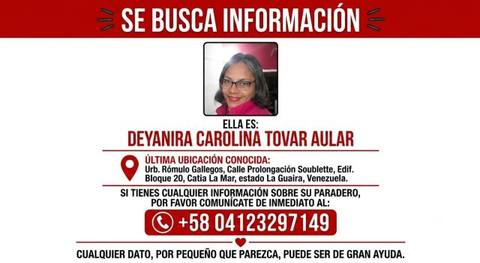 Foto de DEYANIRA CAROLINA TOVAR AULAR