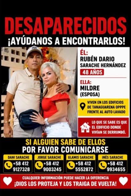Foto de RUBÉN DARIO SARACHE HERNÁNDEZ Y MILDRE  (ESPOSA)