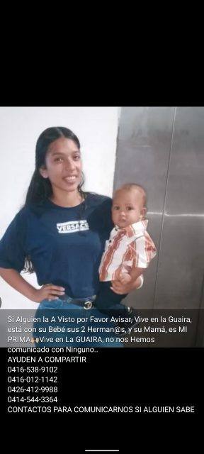 Foto de Jorgelis Adriana Arellano Rondon su Hijos Jhadiel