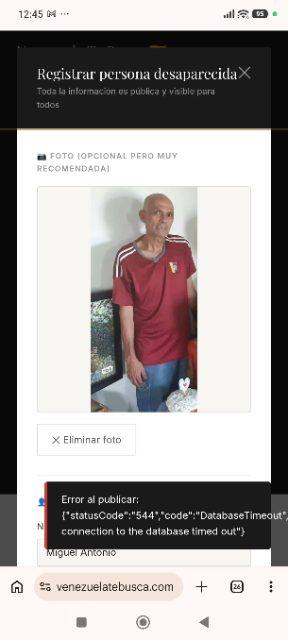 Foto de Miguel Antonio Ibarra