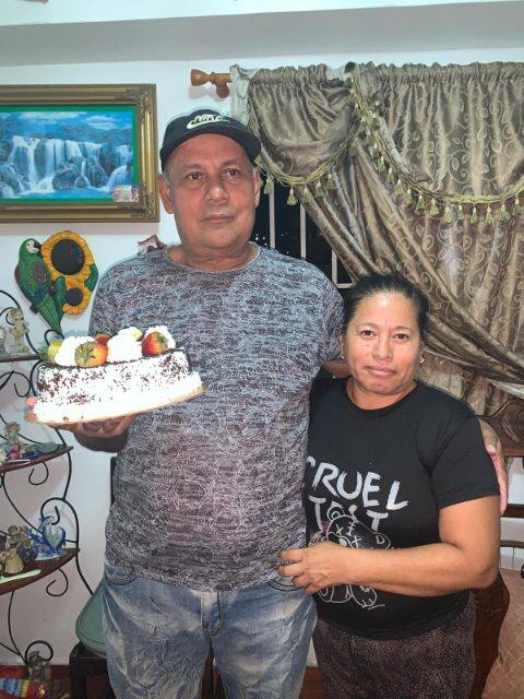 Foto de Lauro Rojas y Gilda Pincay