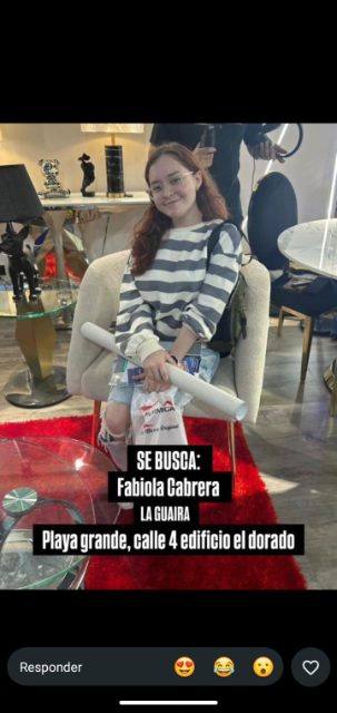 Foto de Fabiola Cabrera