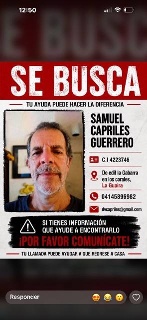 Foto de Samuel Capriles Guerrero
