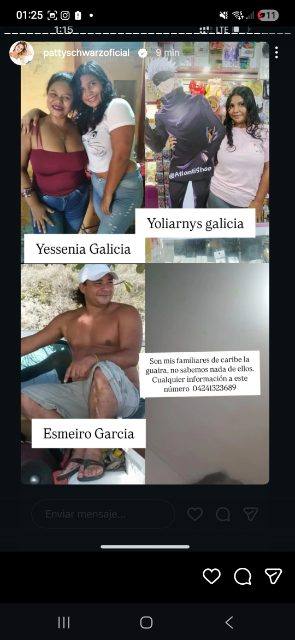 Foto de Yesenia galicia, yoliarnys galicia, esmeiro Fernández