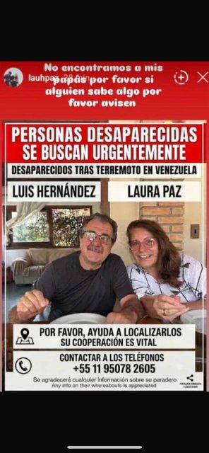 Foto de Laura Paz y Luis Hernandez