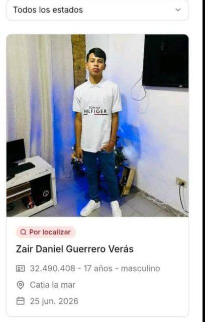 Foto de Zair Daniel Guerrero Verás