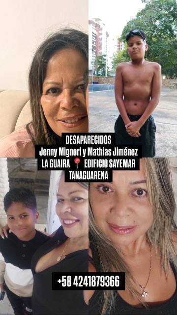 Foto de Jenny Mingnori y mathias Giménez