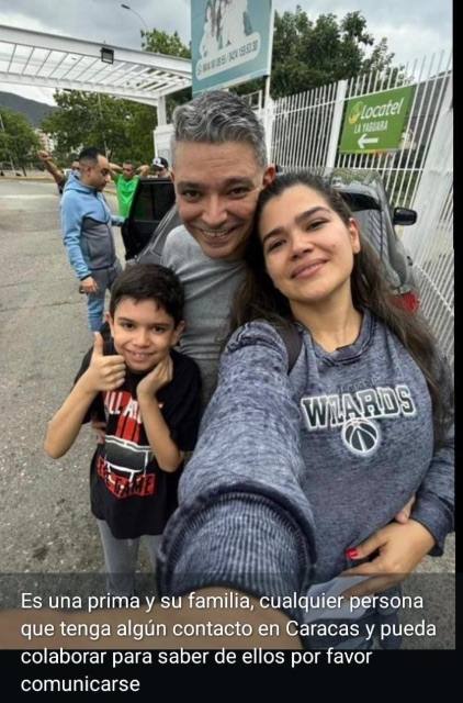 Foto de Diego Núñez Nayibet Lima y Juan Diego Núñez