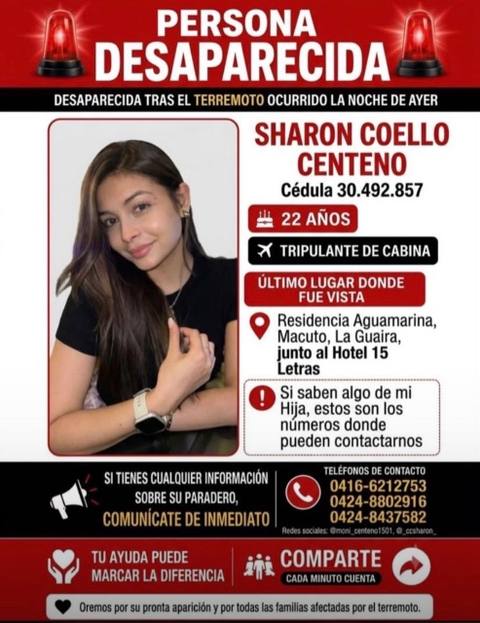 Foto de Sharon Coello