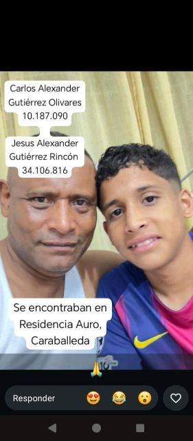 Foto de Jesus Alexander gutierres y carlos Alexander gutierres