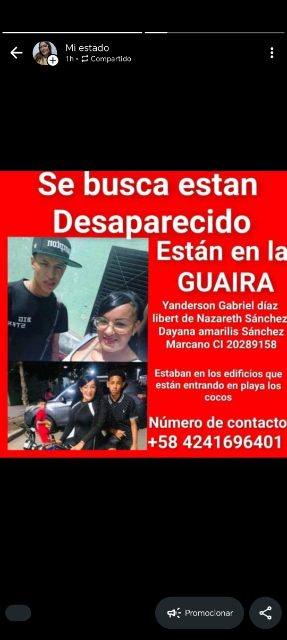 Foto de Dayana Sánchez Marcano, Yanderson Díaz