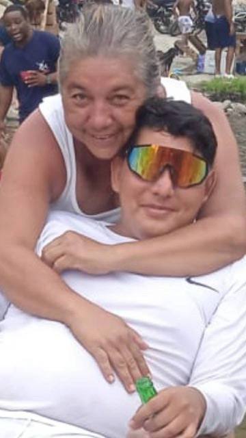 Foto de Xiomara y leonardo