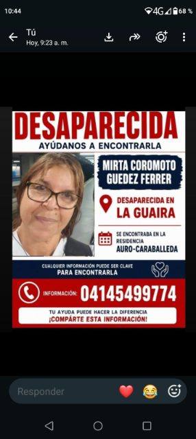 Foto de Mirtha Coromoto Guedez Ferrer