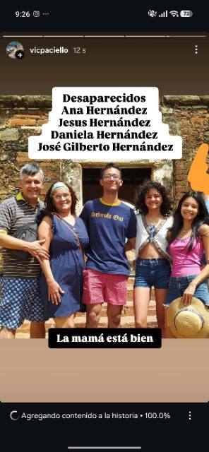 Foto de Jesús Hernández José Gilberto Hernández y Daniela Hernández
