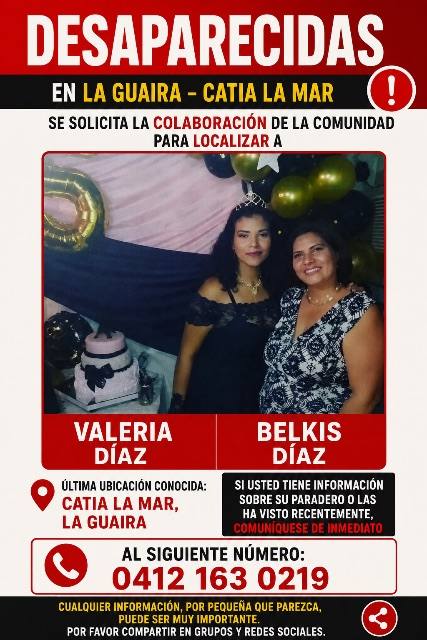 Foto de Belkis Díaz Valeria Diaz