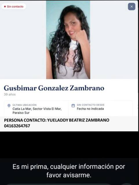 Foto de Gusbimar Gonzáles